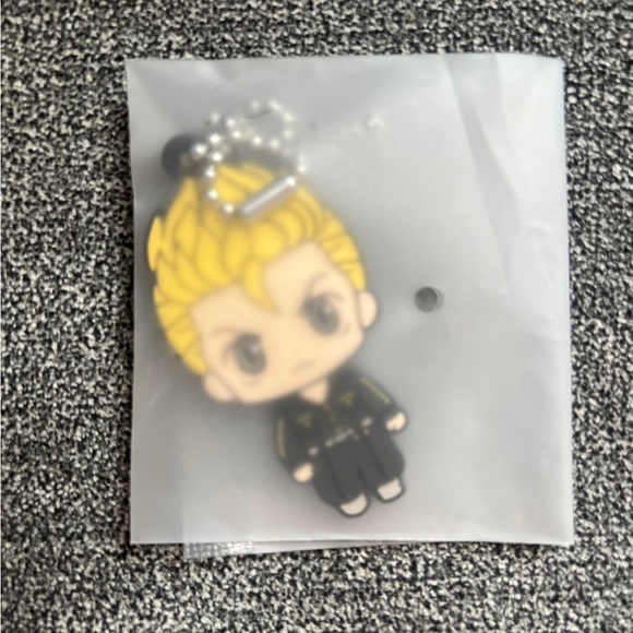 🔥🌟3/$15 Tokyo Revenger Small Kawaii Rubber Charm Keychain - Picture 1 of 2